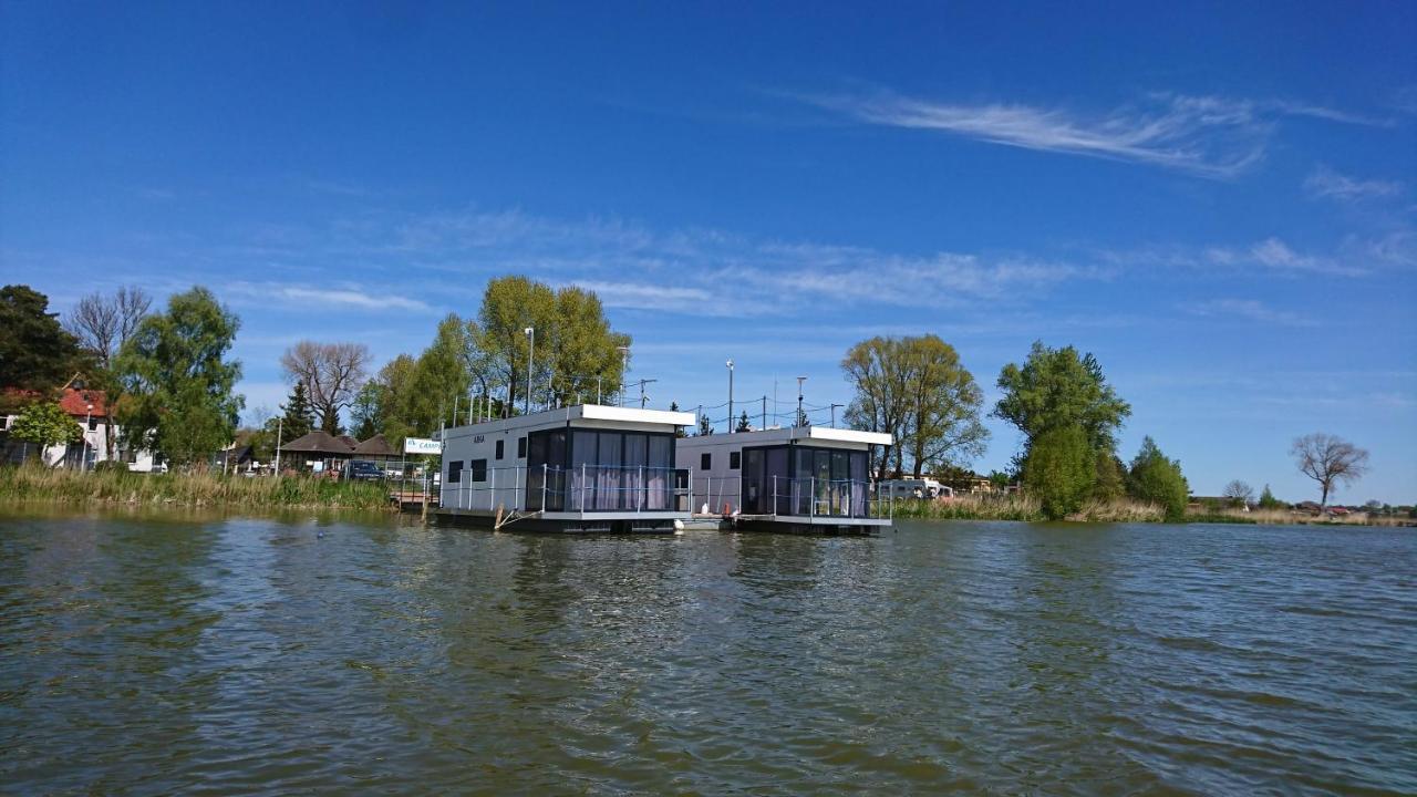 Houseboat Arka 1 - Domki Na Wodzie, Rower Wodny, Wifi, Parking Mielno  Exteriér fotografie