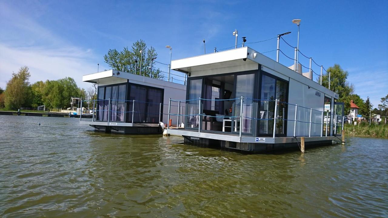 Houseboat Arka 1 - Domki Na Wodzie, Rower Wodny, Wifi, Parking Mielno  Exteriér fotografie